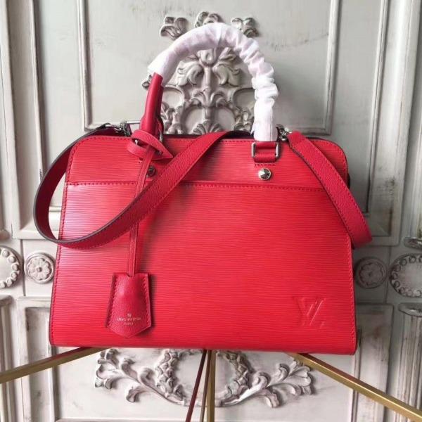 Louis Vuitton Epi Vaneau MM Bag Epi Leather Red