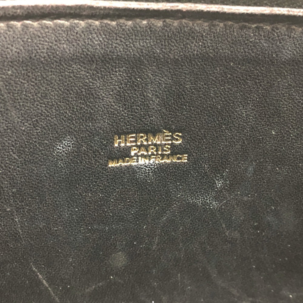HERMES Handbag Box scarf black Bored 31 Women Used