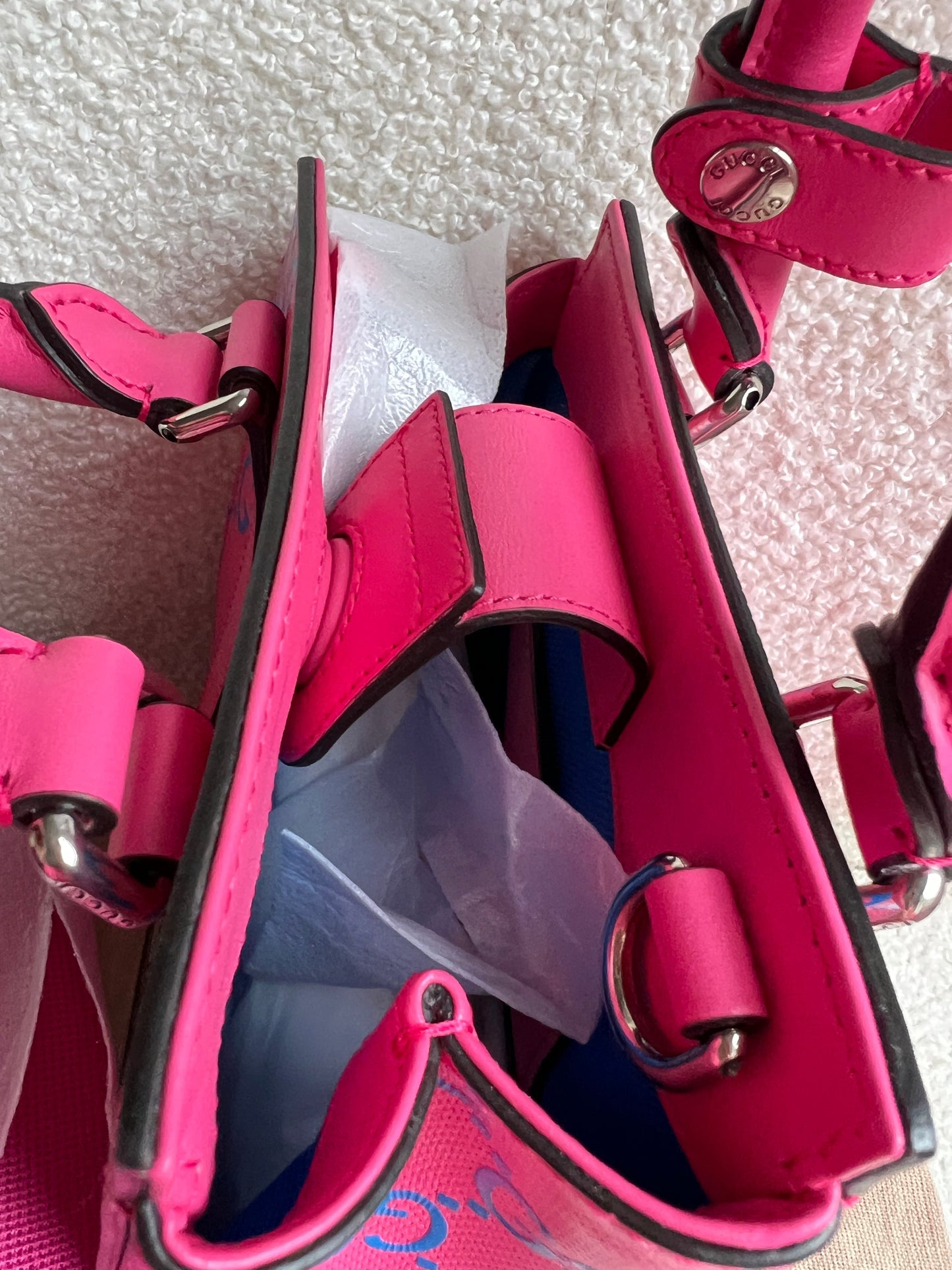 Gucci Pink Mini GG Tote Bag