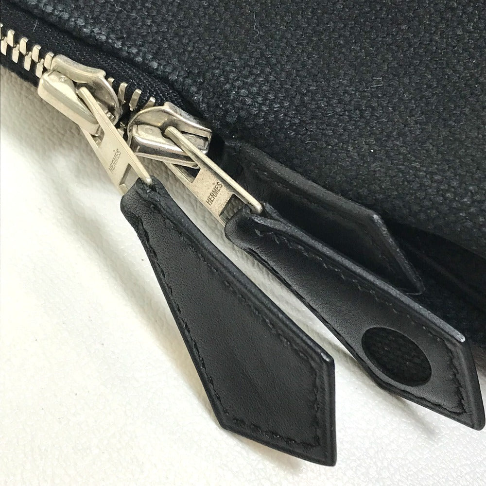 HERMES Handbag Bag Tote Bag Business bag Sac Ibou PM Tower ash black unisex(Unisex) Used