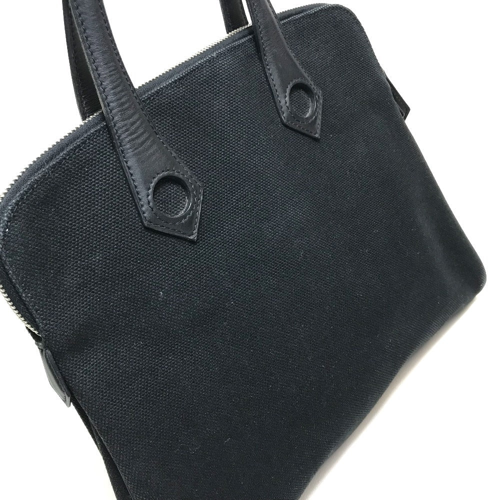 HERMES Handbag Bag Tote Bag Business bag Sac Ibou PM Tower ash black unisex(Unisex) Used