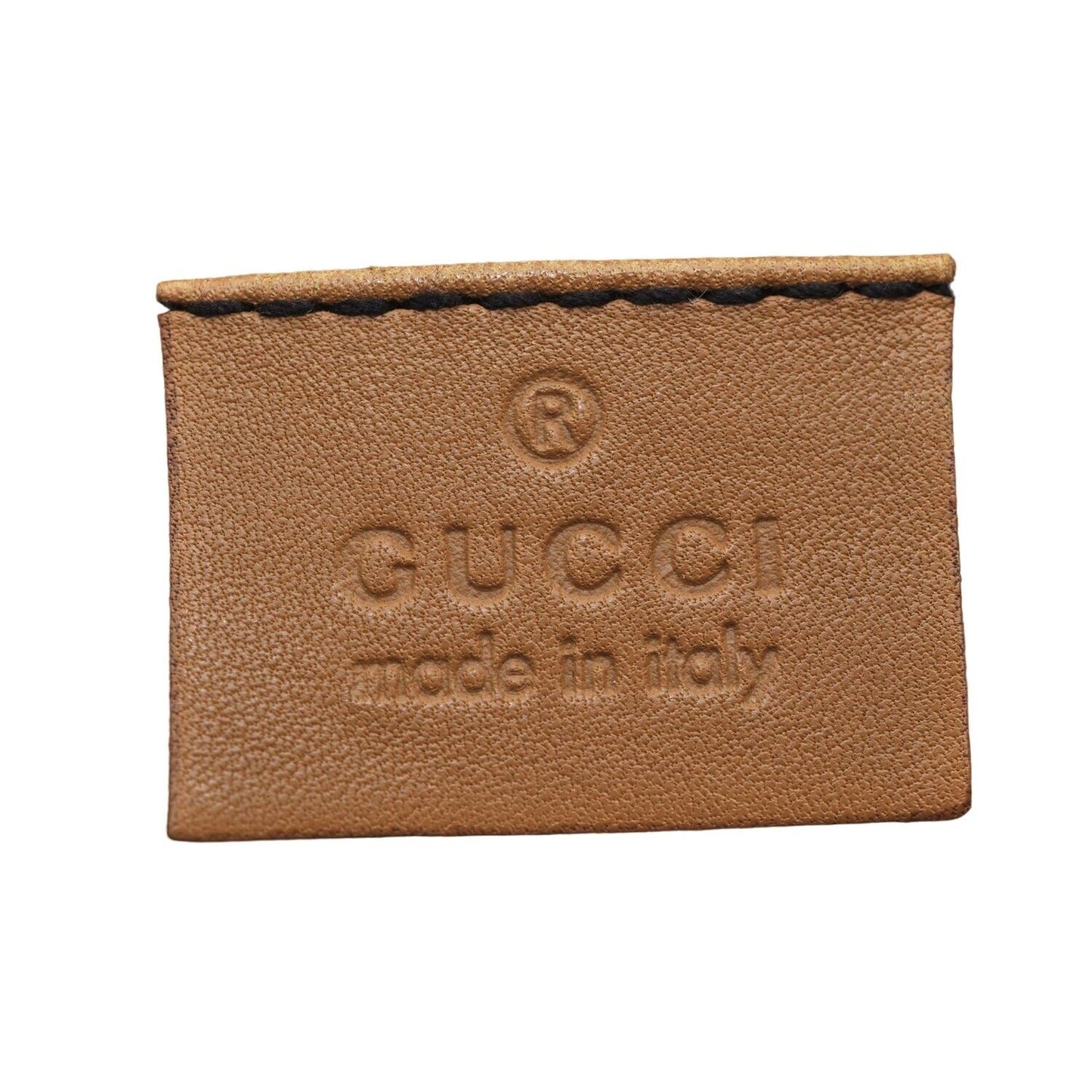 Gucci quilted camel leather, medium sized, two strap tote with bold chrome hardware