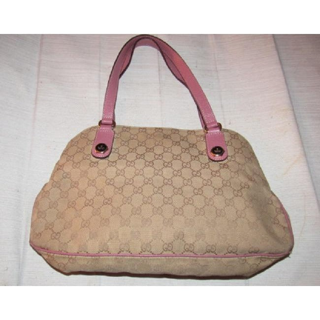 Gucci Soho Shoulder Bag Vintage Pursesdesigner Purses Brown Leather And Gg Leather Satchel