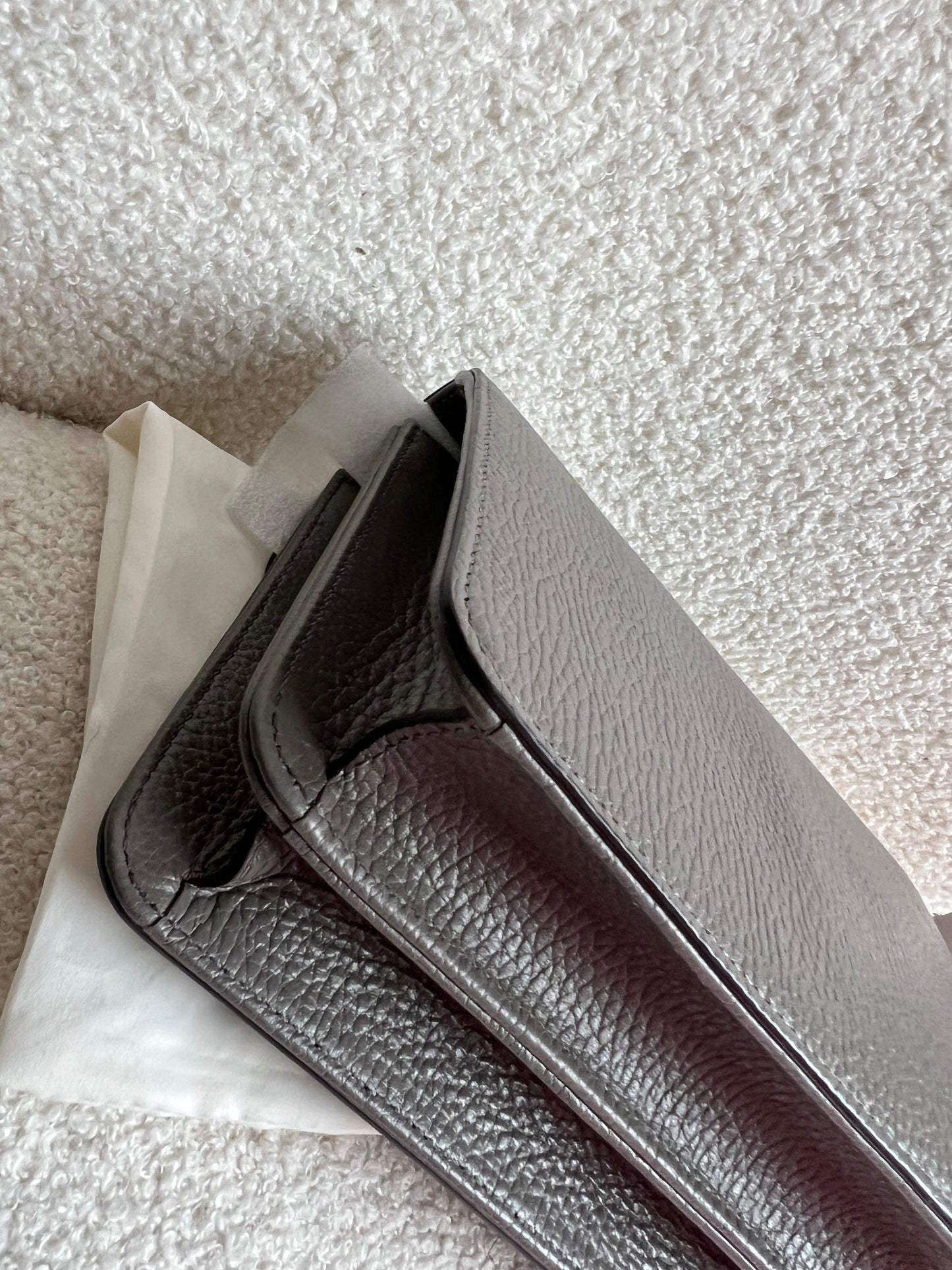 Gucci Interlocking GG Grey Small Shoulder Bag