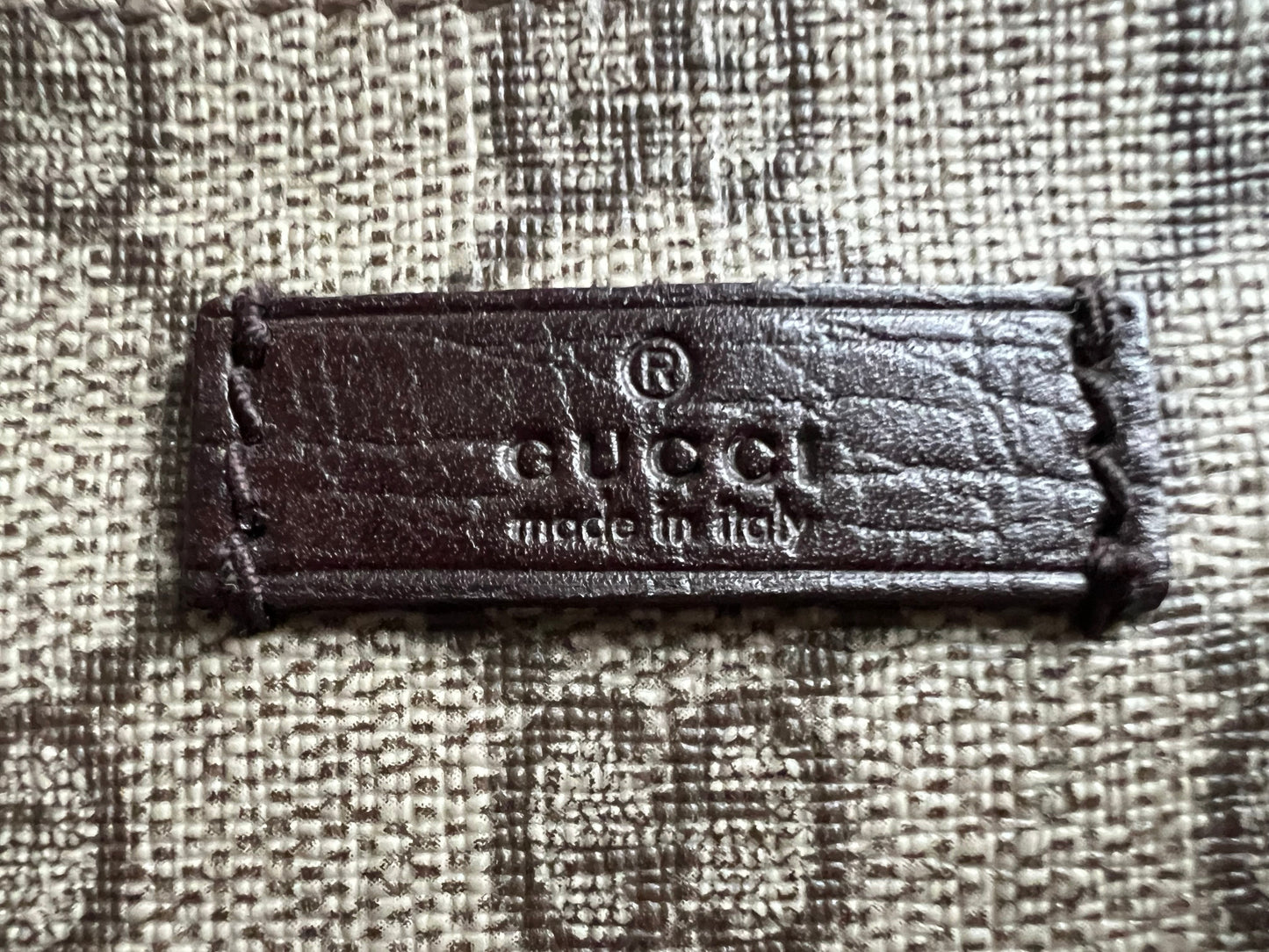 Gucci GG Canvas Vertical Flat Tote Bag