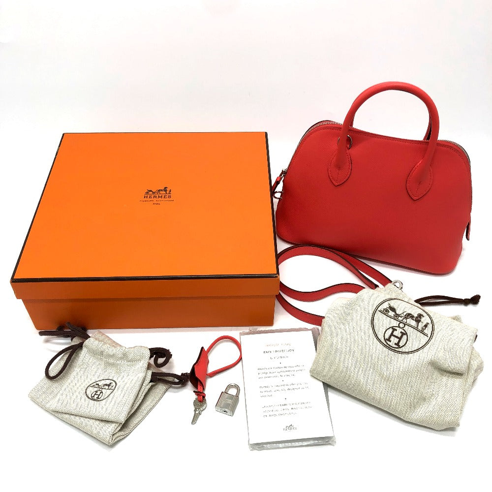 HERMES Handbag Evercolor Rose texas Bored 1923 25 Handbag Women Used