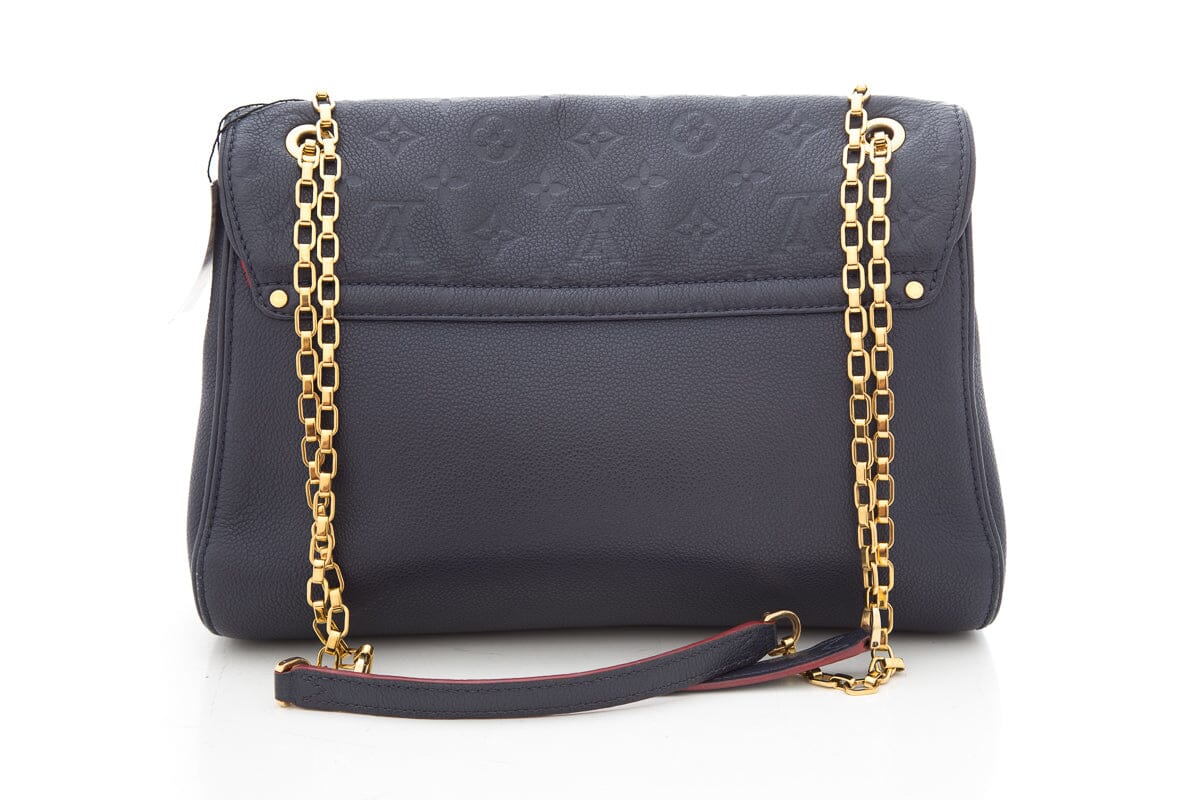 Louis Vuitton 2016 Navy Monogram Saint Germain MM HandBag