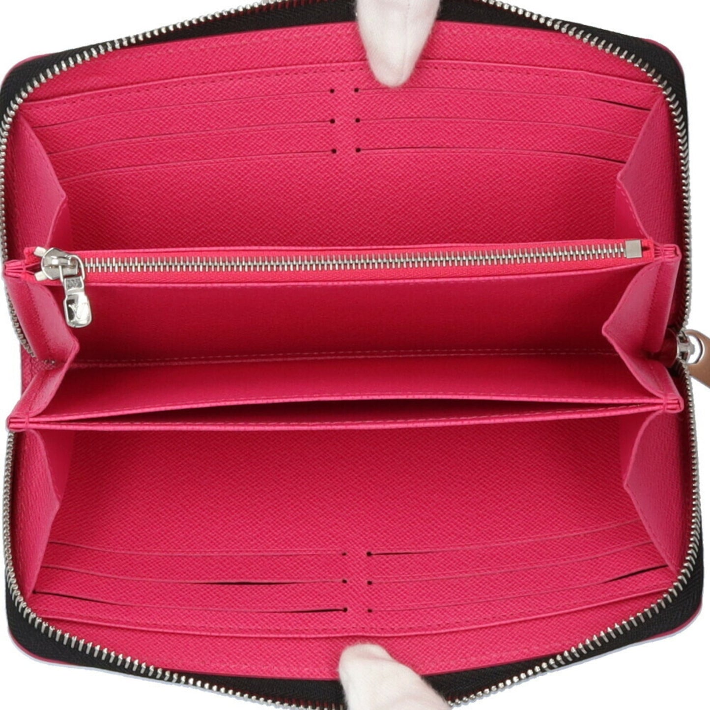 Louis Vuitton  pink Epi Leather Long Wallet (Bi-Fold)
