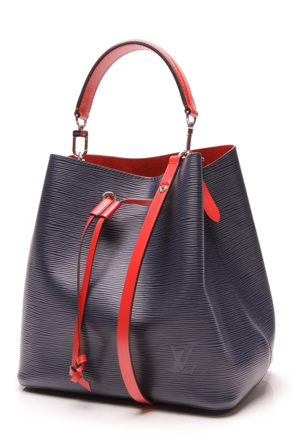 Louis Vuitton Epi NeoNoe Bag - Indigo/Coquelicot