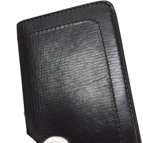 Louis Vuitton Black Leather Utah wallet accessories