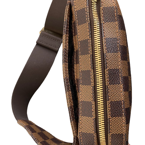 Louis Vuitton Brown Leather Geronimos clutch bag