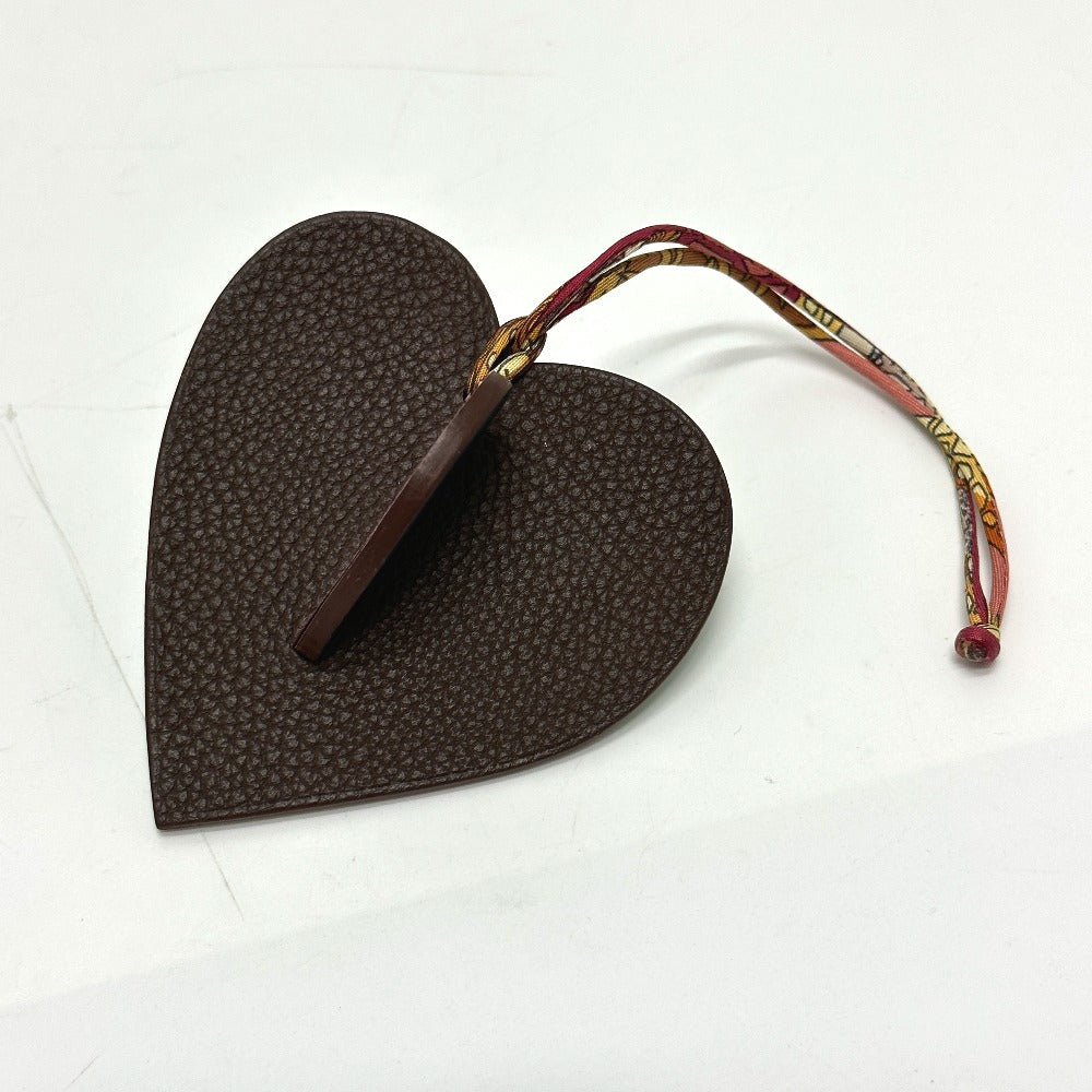 HERMES charm Epsom multicolor Petite Ash W Heart