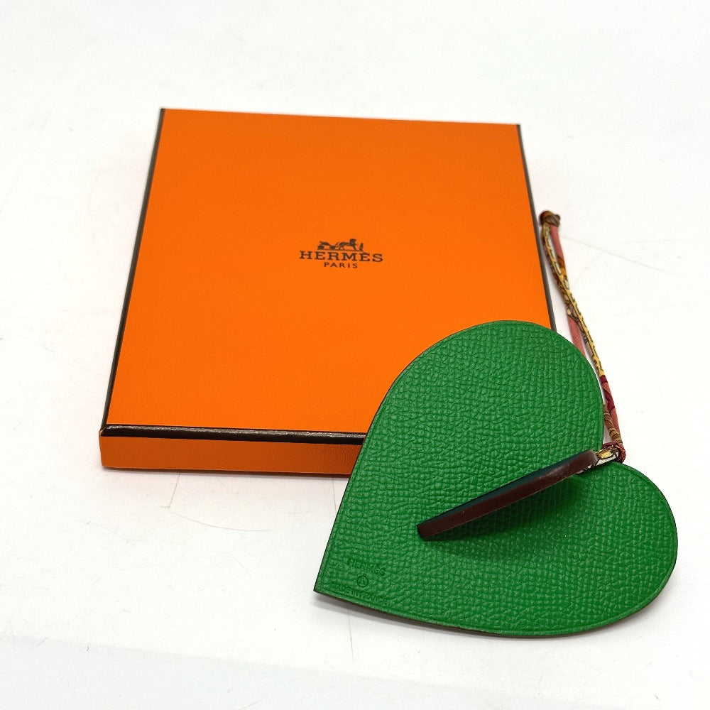 HERMES charm Epsom multicolor Petite Ash W Heart