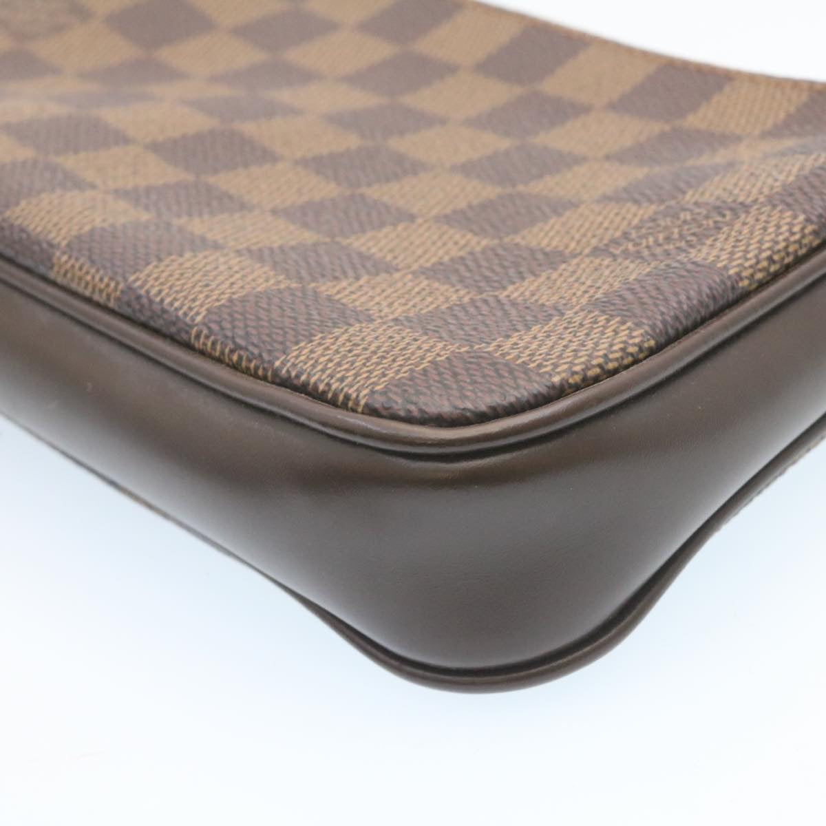 LOUIS VUITTON Damier Ebene Navona Accessory Pouch N51983 LV Auth 27452A