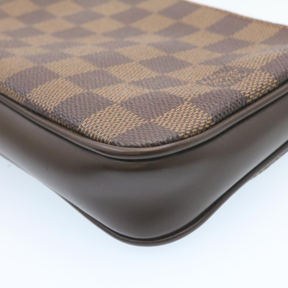 LOUIS VUITTON Damier Ebene Navona Accessory Pouch N51983 LV Auth 27452A