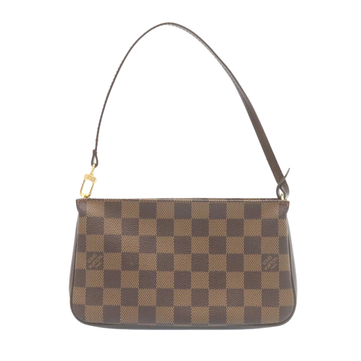 LOUIS VUITTON Damier Ebene Navona Accessory Pouch N51983 LV Auth 27452A