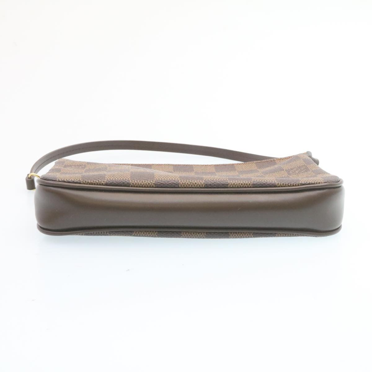 LOUIS VUITTON Damier Ebene Navona Accessory Pouch N51983 LV Auth 27452A