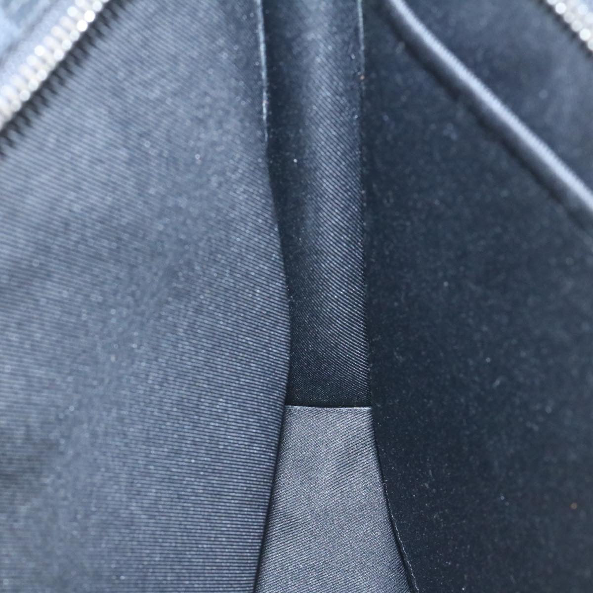 LOUIS VUITTON Damier Graphite Pochette Voyage Clutch Bag N61234 LV Auth 27628A