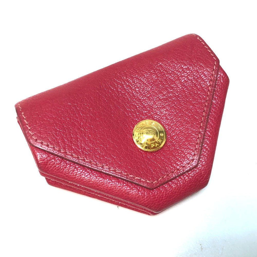 HERMES Coin case Shave Red Le Callan uit LE 48