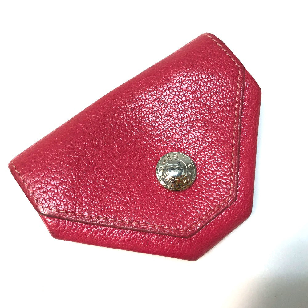 HERMES Coin case Shave Red Le Callan uit LE 48