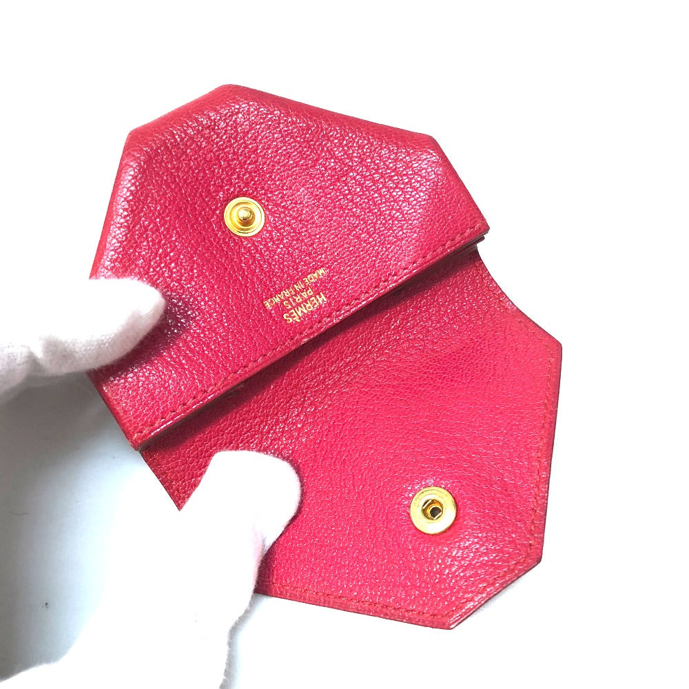 HERMES Coin case Shave Red Le Callan uit LE 48