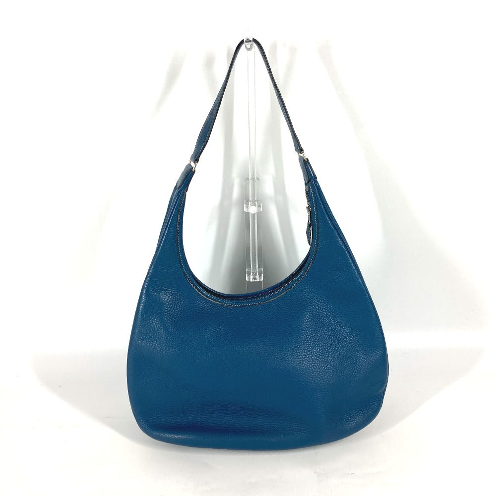HERMES Shoulder Bag Taurillon Clemence blue Gao