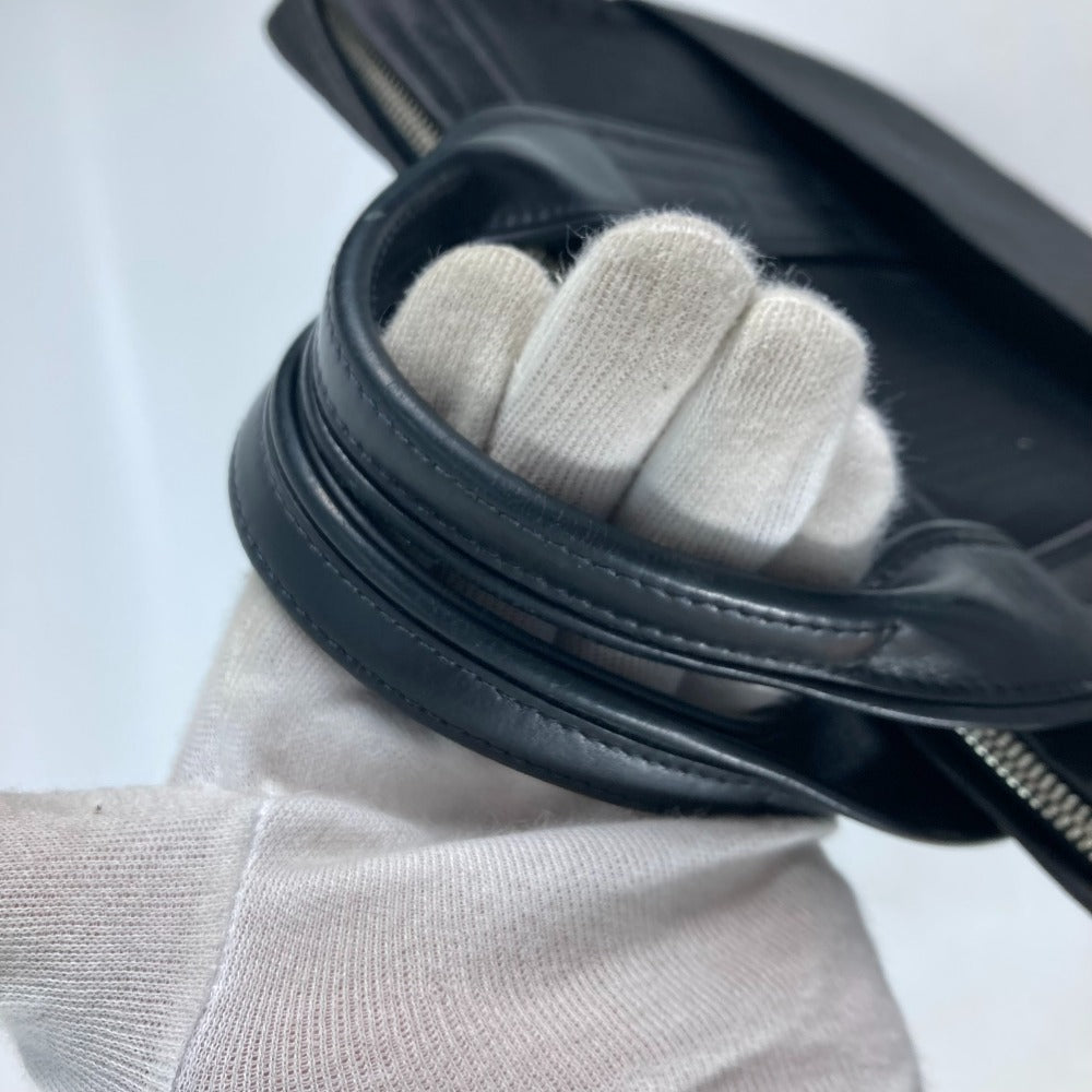 HERMES Business bag Nylon black 2WAY Acapulco Odinatur Women Used