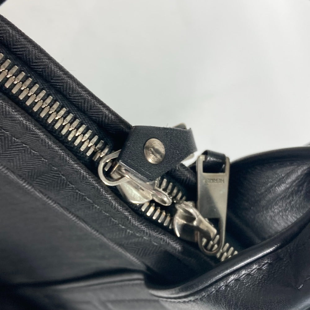 HERMES Business bag Nylon black 2WAY Acapulco Odinatur Women Used