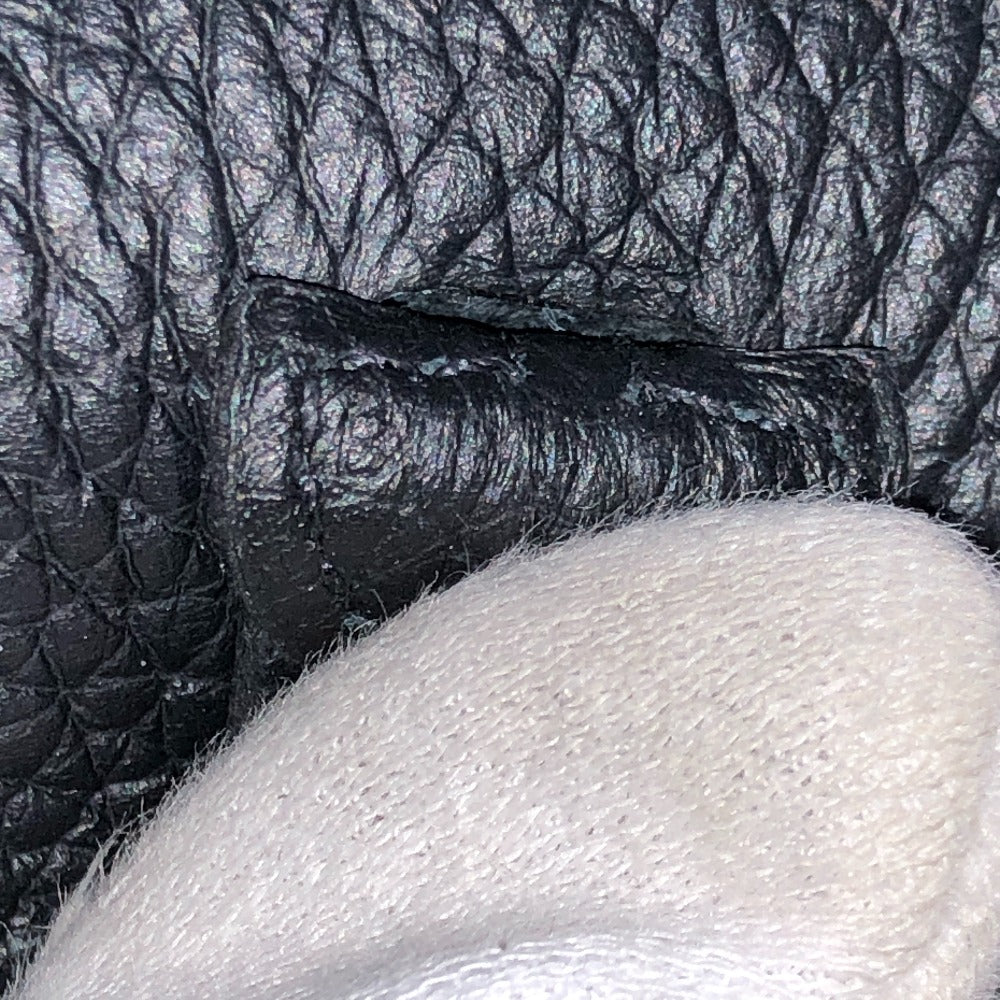 HERMES Shoulder Bag H069426CK Taurillon Clemence black Evelyn TPM Amazone Women Used