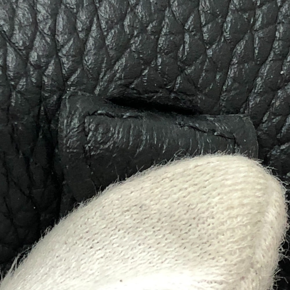 HERMES Shoulder Bag H069426CK Taurillon Clemence black Evelyn TPM Amazone Women Used