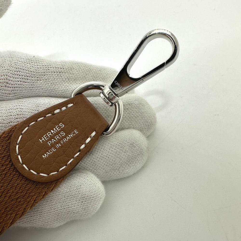 HERMES Shoulder Bag Taurillon Clemence gold Evelyn TPM