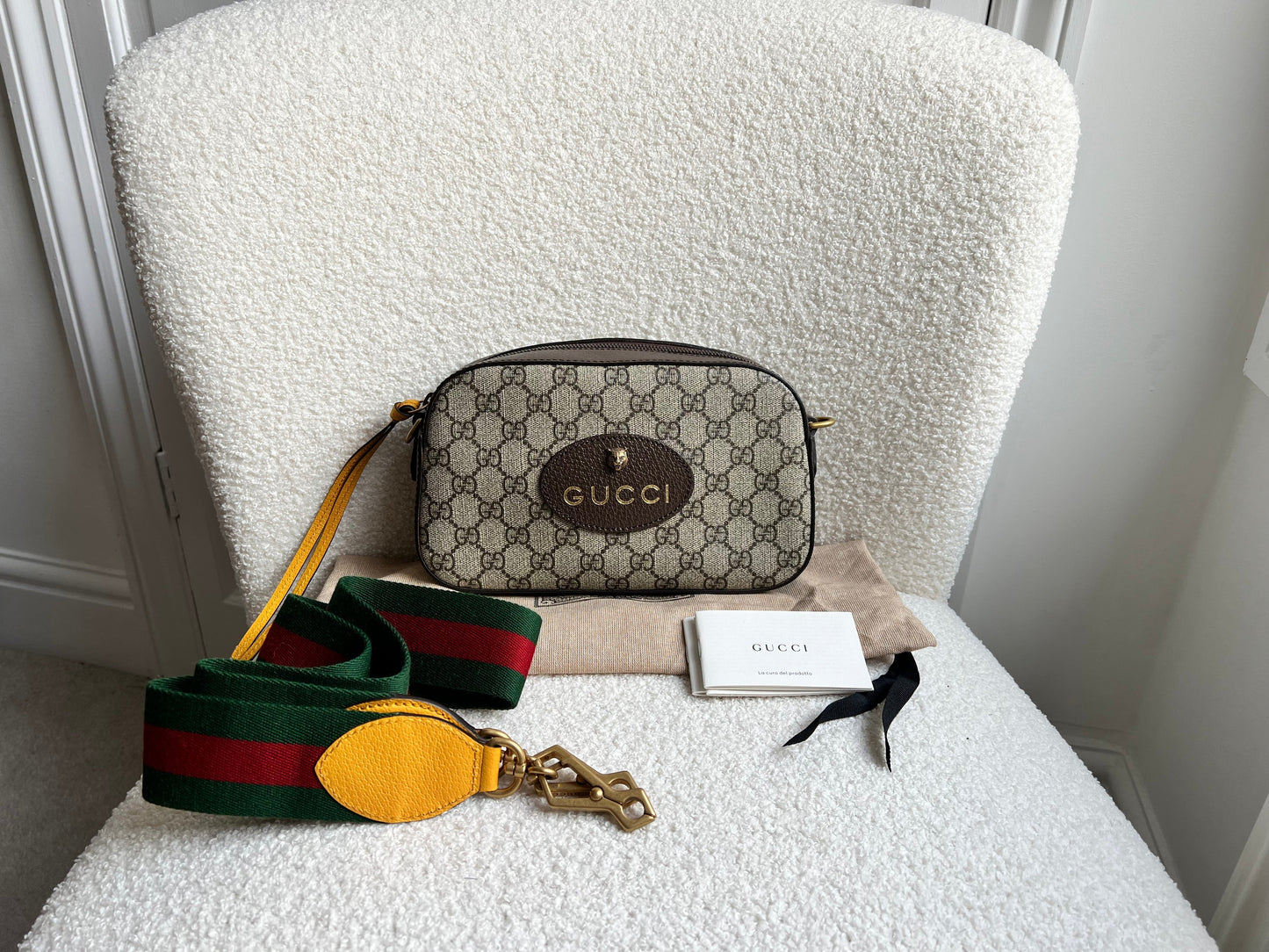 Gucci Neo Vintage GG Supreme Messenger Bag (RRP £1310)