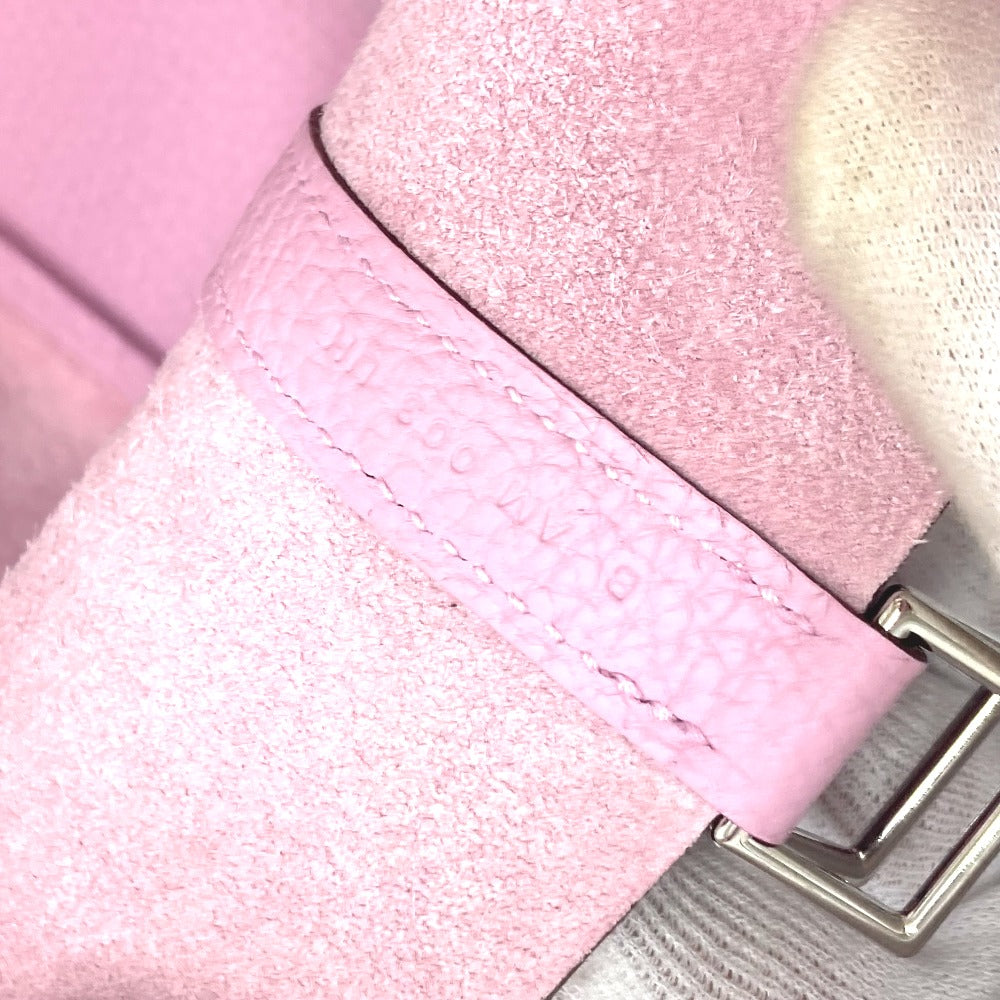 HERMES Handbag Taurillon Clemence pink Picotan Lock PM Women Used
