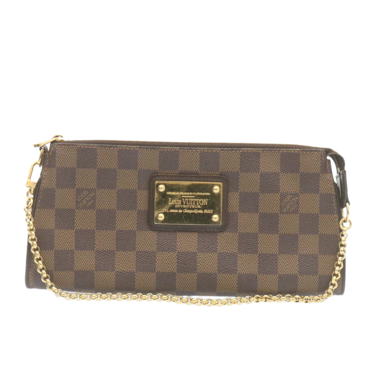 LOUIS VUITTON Damier Ebene Sophie 2Way Shoulder Pouch N51135 LV Auth 28177A