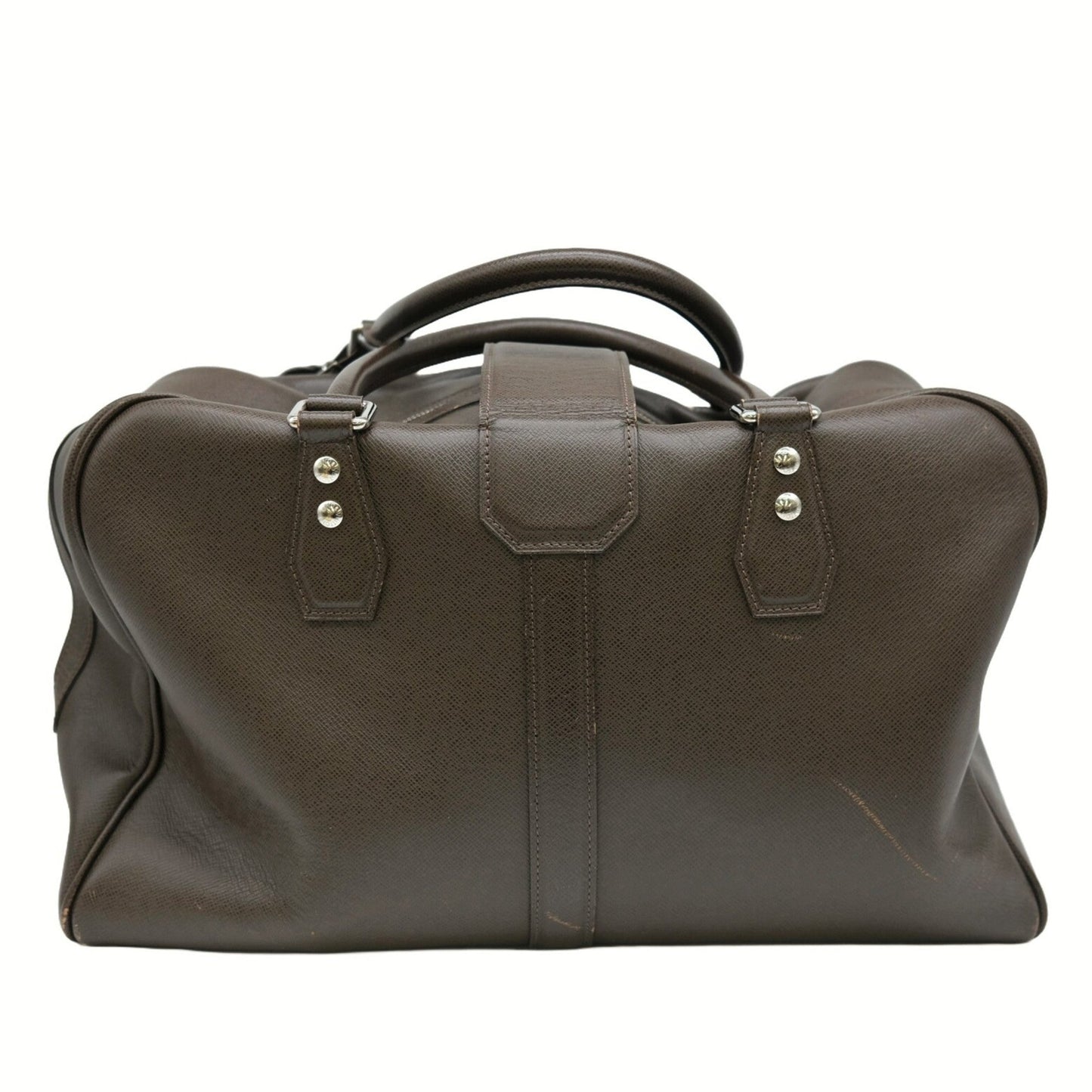 Louis Vuitton    Grizzly Taiga Leather Handbag