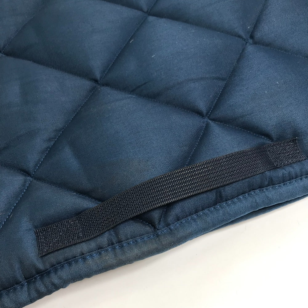 HERMES Other miscellaneous goods polyester Navy for horses tack Under saddle bib for horse racing 《Swing》