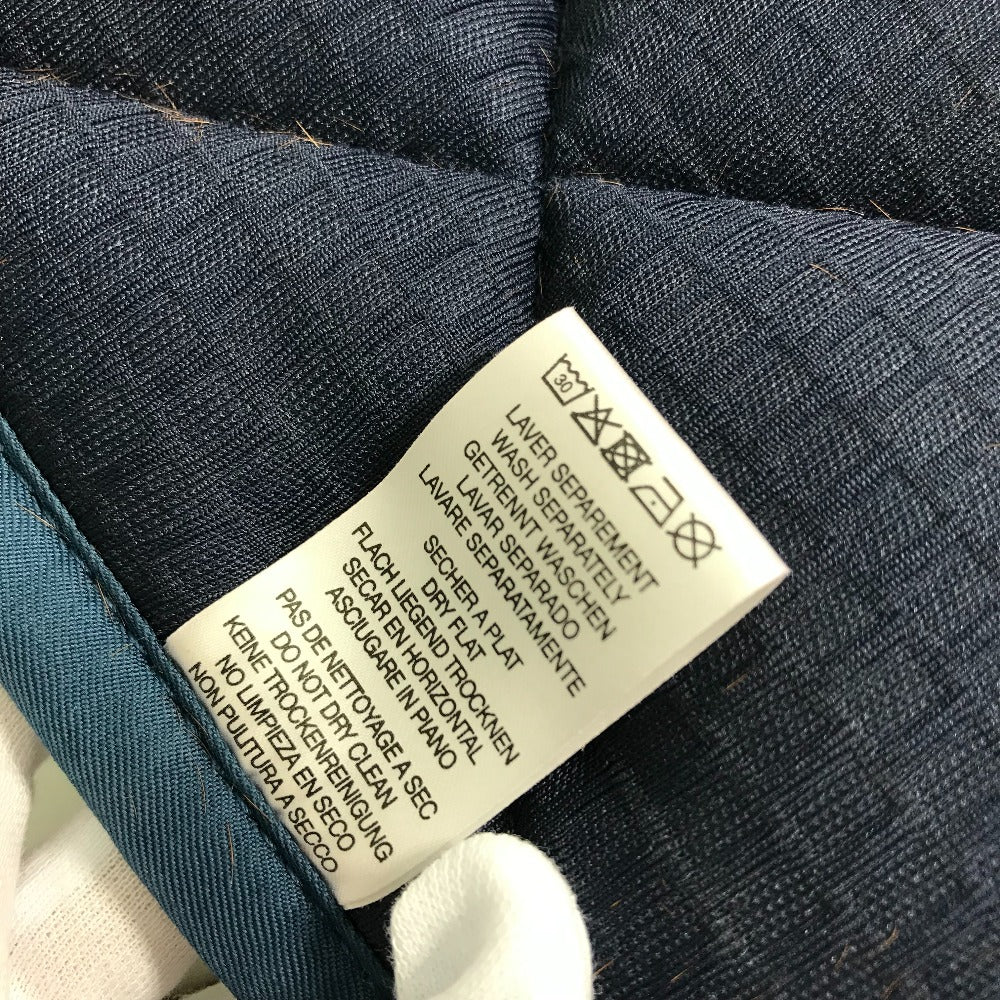 HERMES Other miscellaneous goods polyester Navy for horses tack Under saddle bib for horse racing 《Swing》