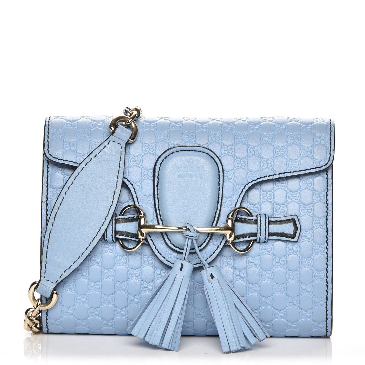 Gucci Emily Shoulder Bag in Mineral Blue