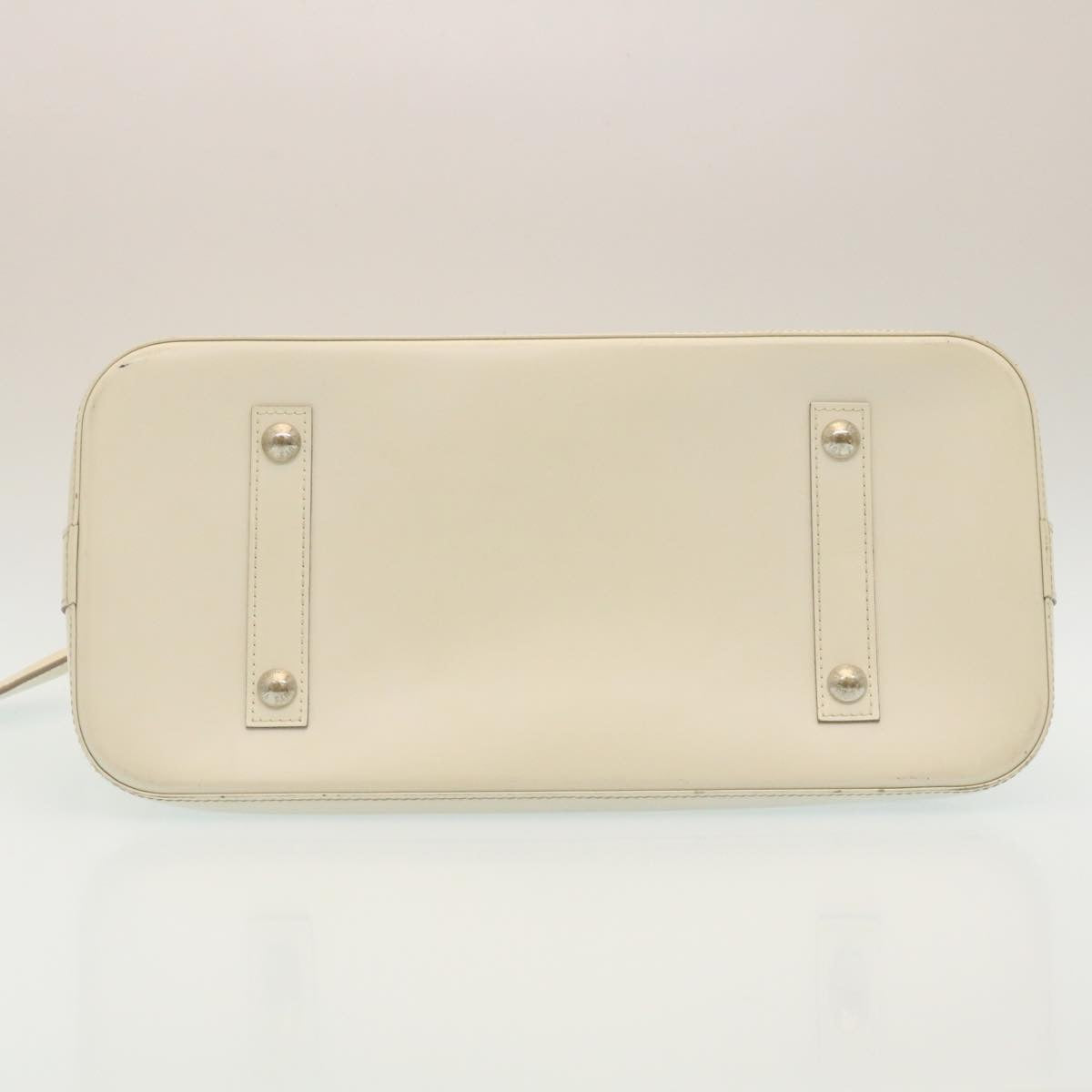 LOUIS VUITTON Epi Alma GM Hand Bag White M4032J LV Auth 29185