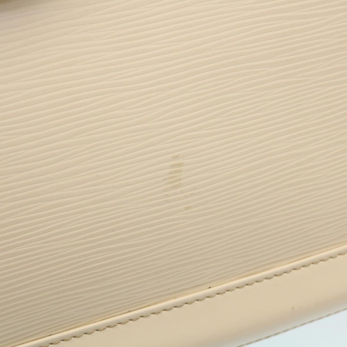 LOUIS VUITTON Epi Alma GM Hand Bag White M4032J LV Auth 29185