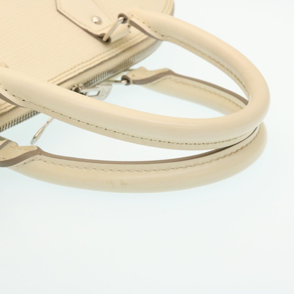 LOUIS VUITTON Epi Alma GM Hand Bag White M4032J LV Auth 29185