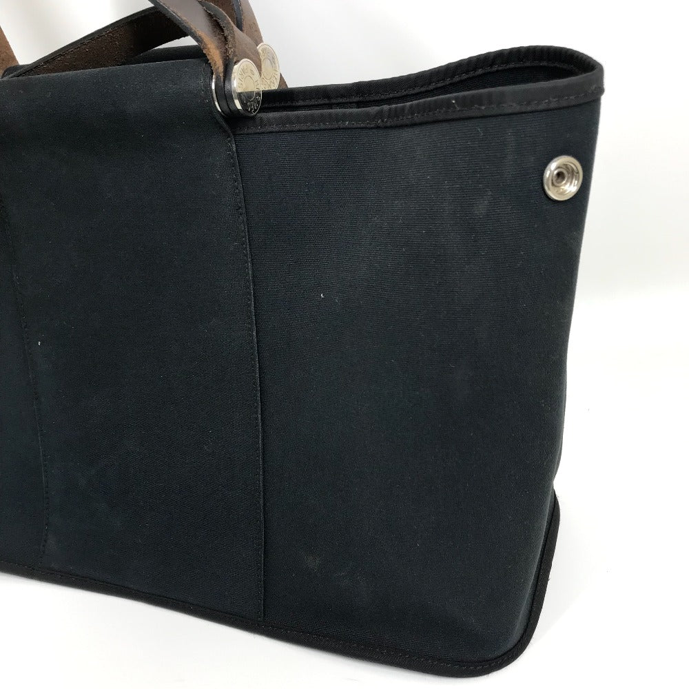 HERMES Tote Bag Towar Office / Leather black Handbag Kabak Elan PM Women Used