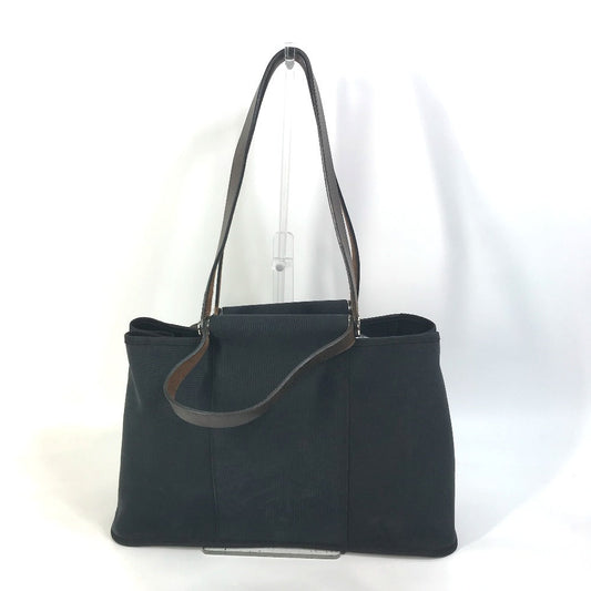 HERMES Tote Bag Towar Office / Leather black Handbag Kabak Elan PM Women Used