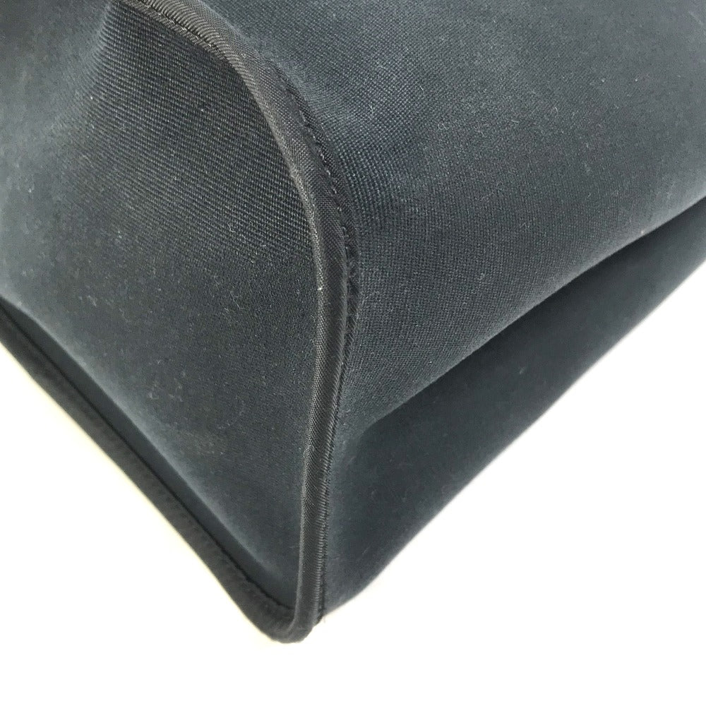 HERMES Tote Bag Towar Office / Leather black Handbag Kabak Elan PM Women Used