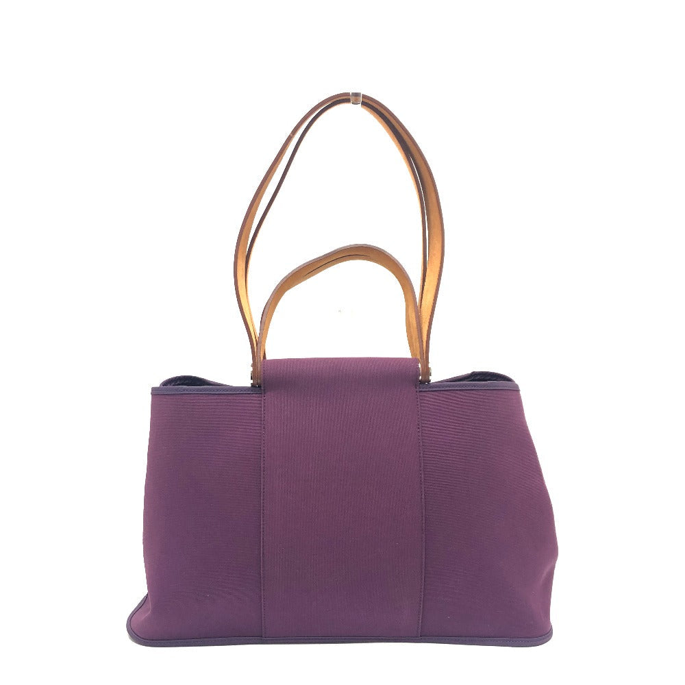 HERMES Tote Bag Towar Officier purple Kabak Elan PM Women Used