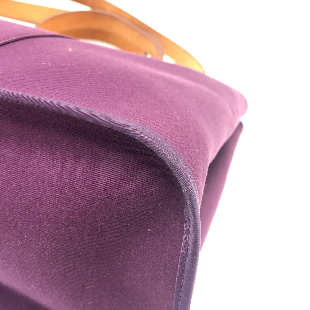 HERMES Tote Bag Towar Officier purple Kabak Elan PM Women Used