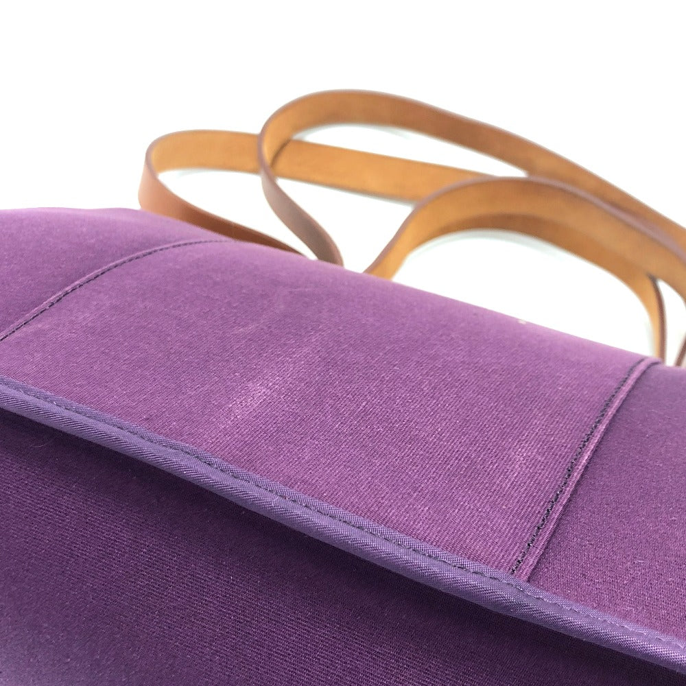 HERMES Tote Bag Towar Officier purple Kabak Elan PM Women Used