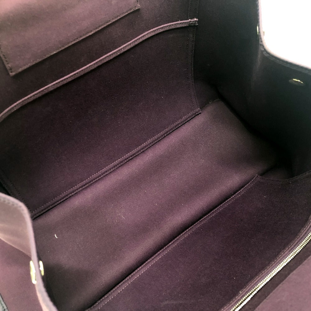 HERMES Tote Bag Towar Officier purple Kabak Elan PM Women Used