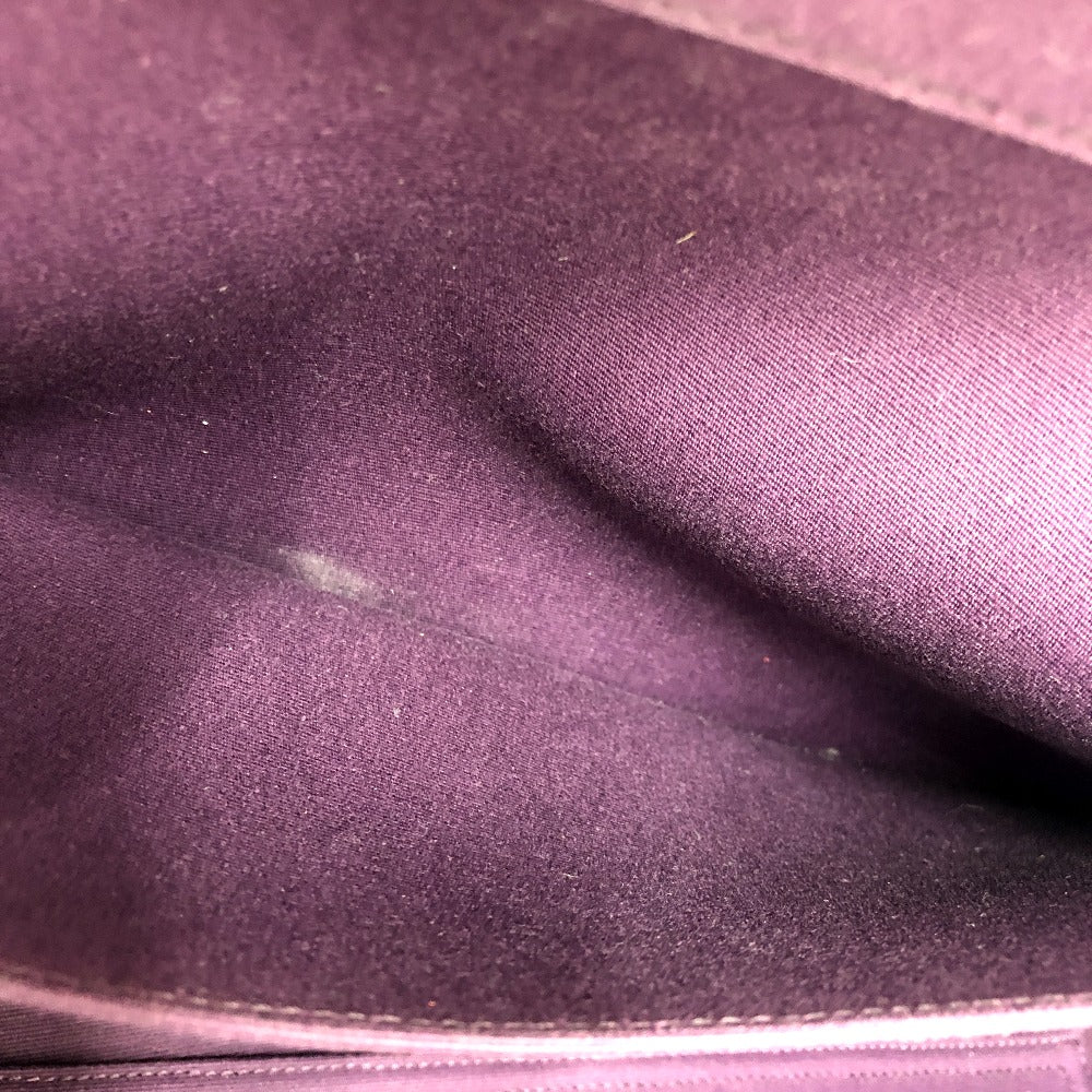 HERMES Tote Bag Towar Officier purple Kabak Elan PM Women Used
