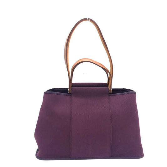 HERMES Tote Bag Towar Officier purple Kabak Elan PM Women Used
